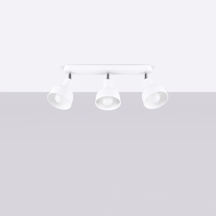 Plafondlamp ELBA 3 wit