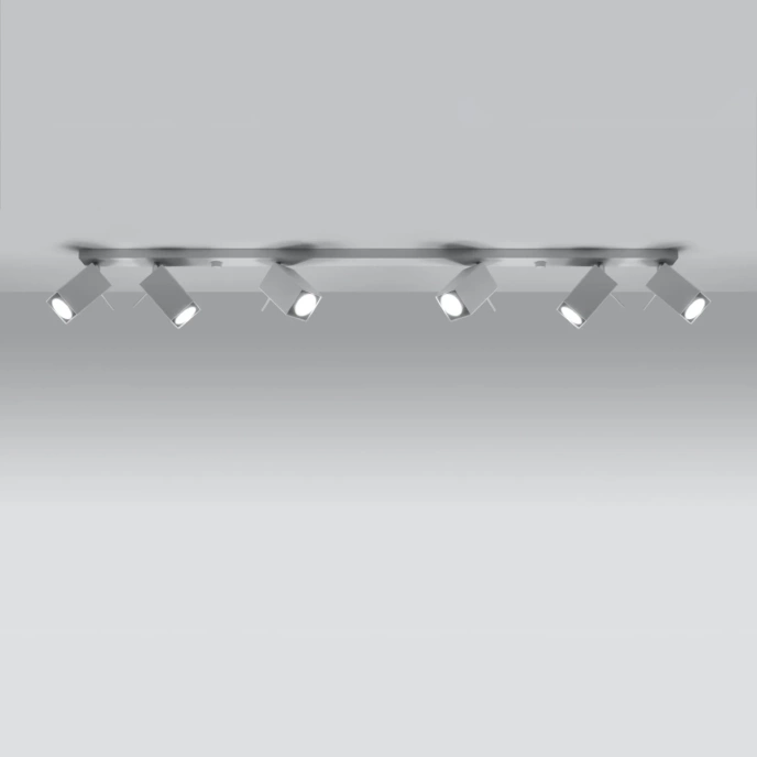 Plafondlamp MERIDA 6L wit