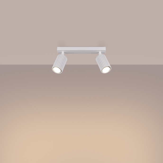 Plafondlamp KARBON 2 wit