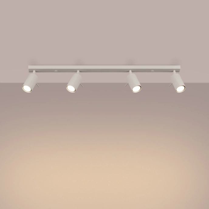 Plafondlamp RING 4L beige