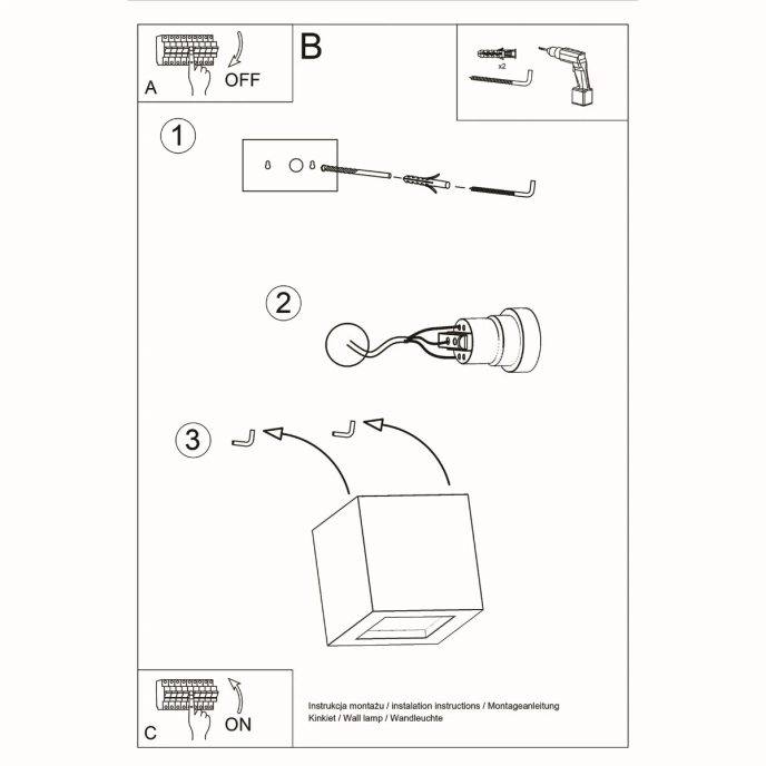 Wandlamp keramiek LEO