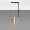 Hanglamp LINO 3 hout