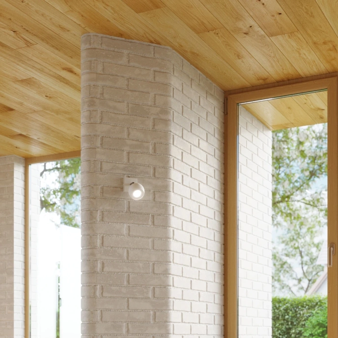 Wandlamp OCULARE wit