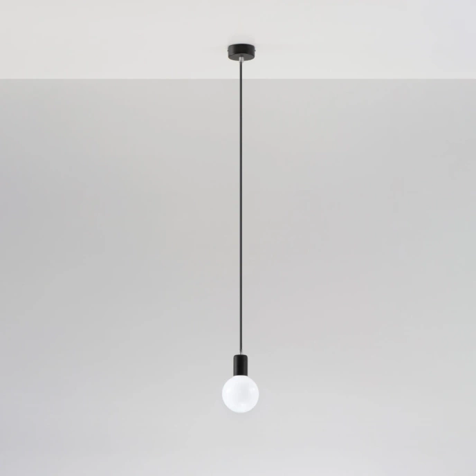 Hanglamp EDISON zwart