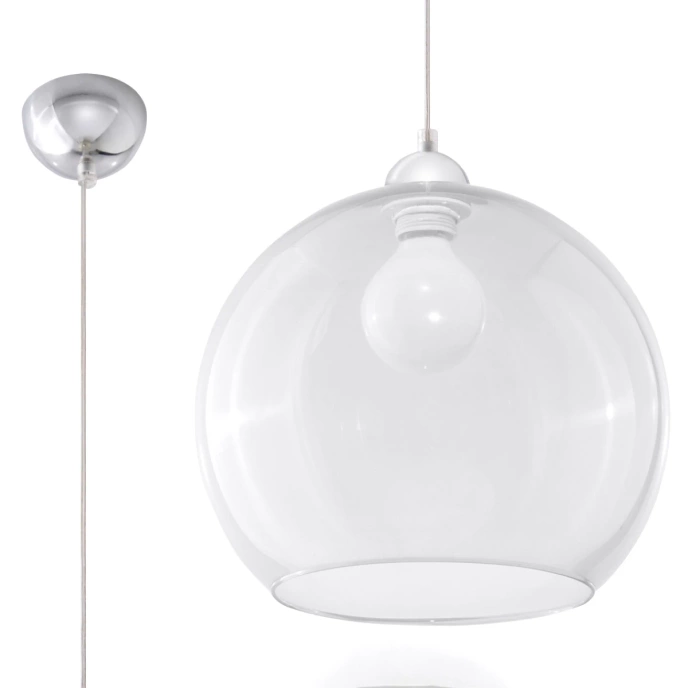 Hanglamp BALL transparant