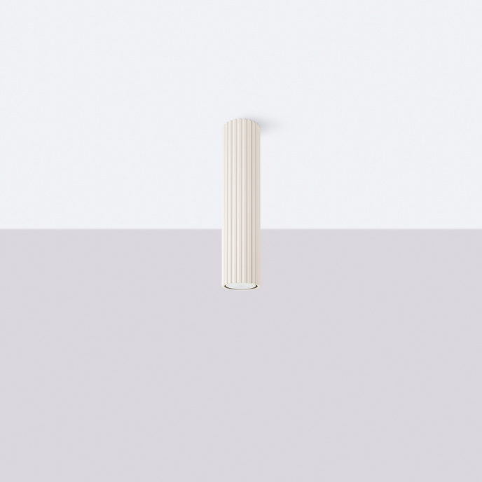 Plafondlamp KARBON 30 beige