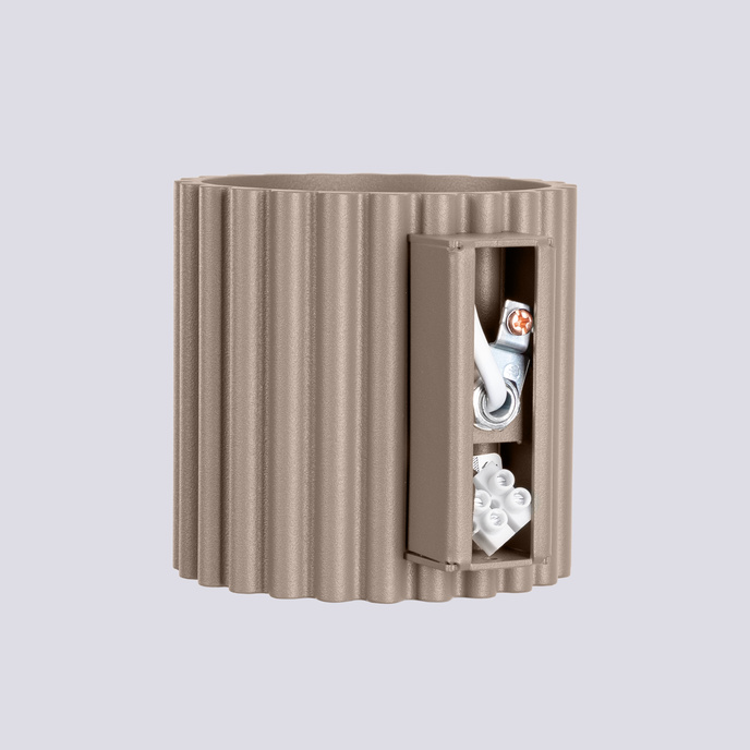 Wandlamp AURA taupe G9