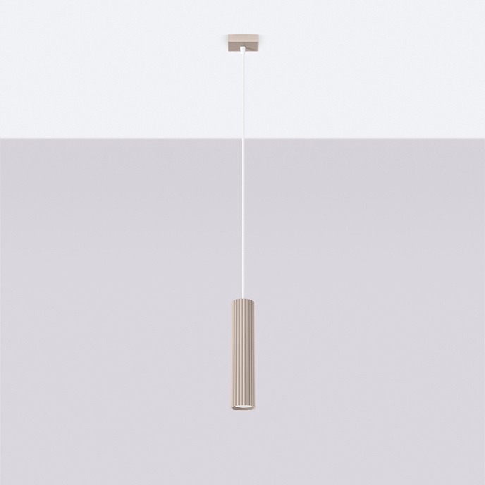 Hanglamp KARBON 1 taupe