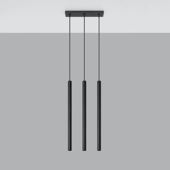 Hanglamp PASTELO 3 zwart