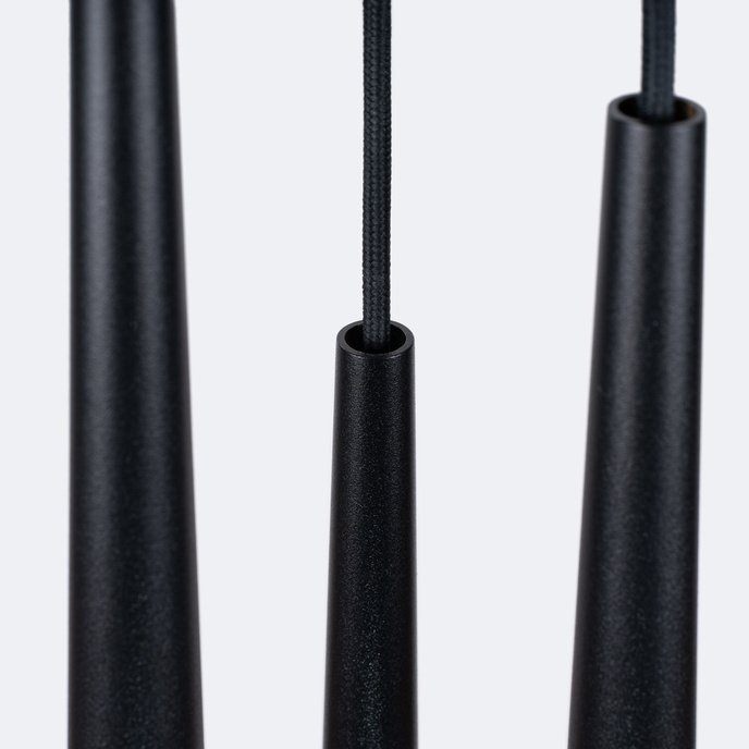 Staande lamp BLISS 3P zwart