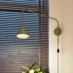 Wandlamp NOX olijfgroen