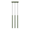 Hanglamp PASTELO 3P olijfgroen