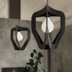 Hanglamp TRES zwart
