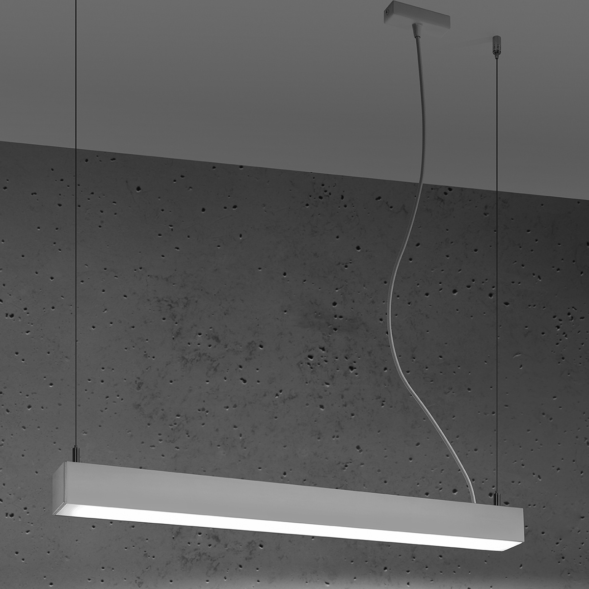 Hanglamp PINNE 67 wit