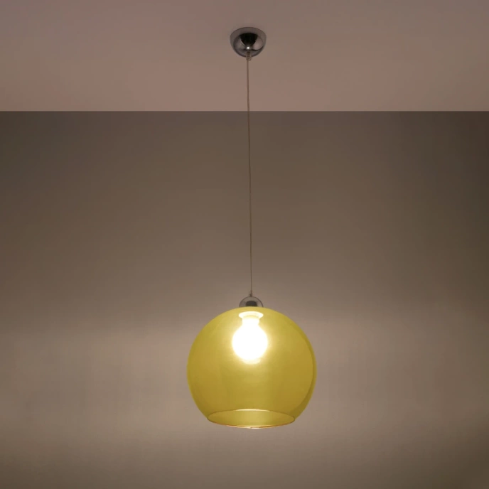Hanglamp BALL geel