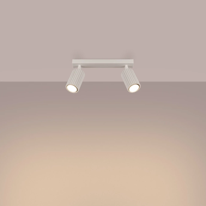 Plafondlamp KARBON 2 beige