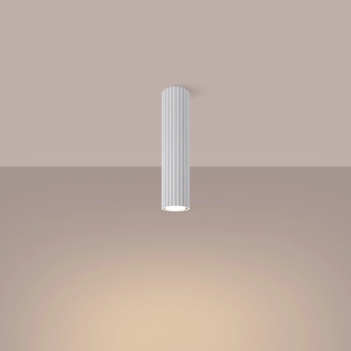 Plafondlamp KARBON 30 wit