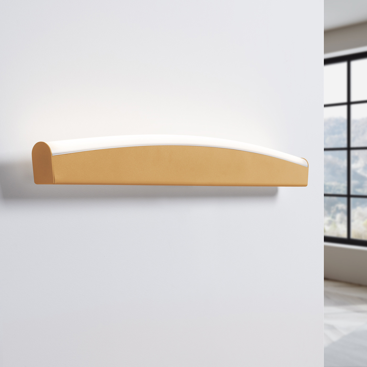 Wandlamp JORUN goud LED 4000K
