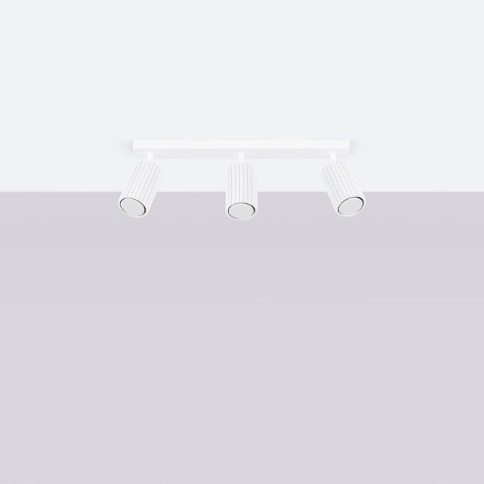 Plafondlamp KARBON 3L wit