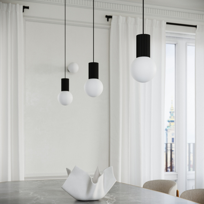 Hanglamp HALO 1 zwart