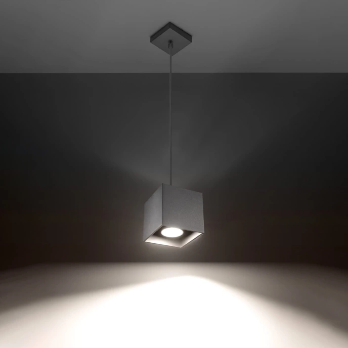 Hanglamp QUAD 1 grijs