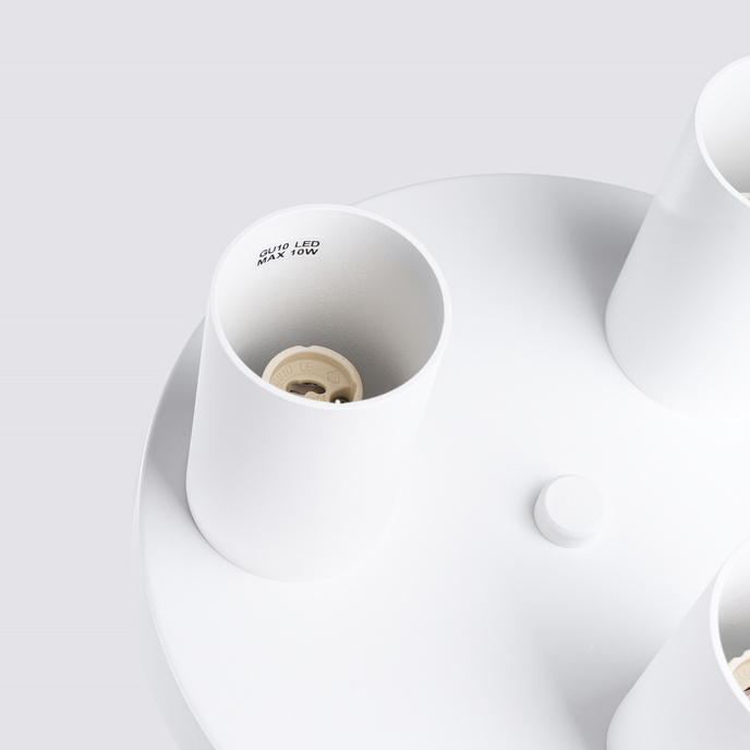 Plafondlamp LAGOS 3P wit