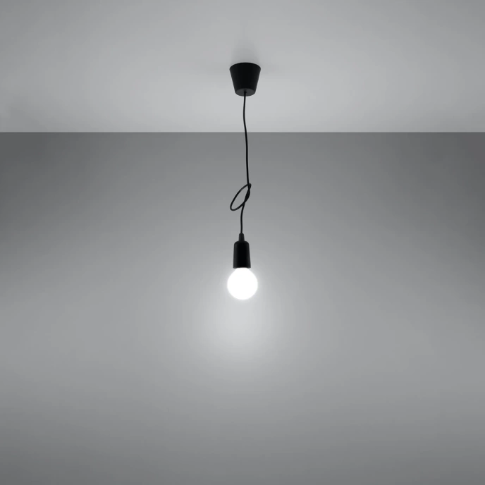 Hanglamp DIEGO 1 zwart