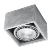 Plafondlamp QUATRO 1 beton
