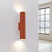 Wandlamp LAGOS 2 rood oker
