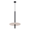 Hanglamp FELTRO 1 zwart/beige