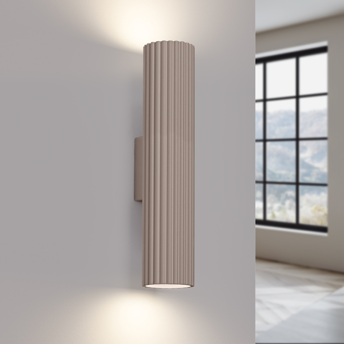 Wandlamp KARBON 10 taupe