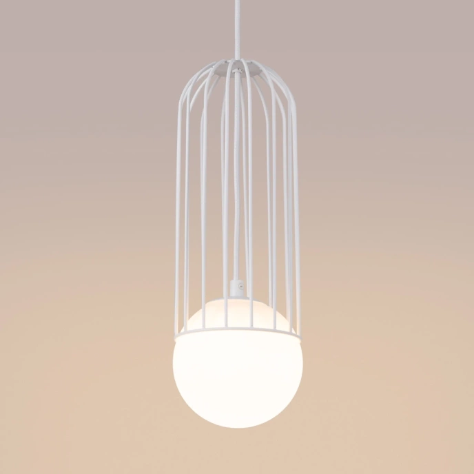 Hanglamp BRINA 1 wit