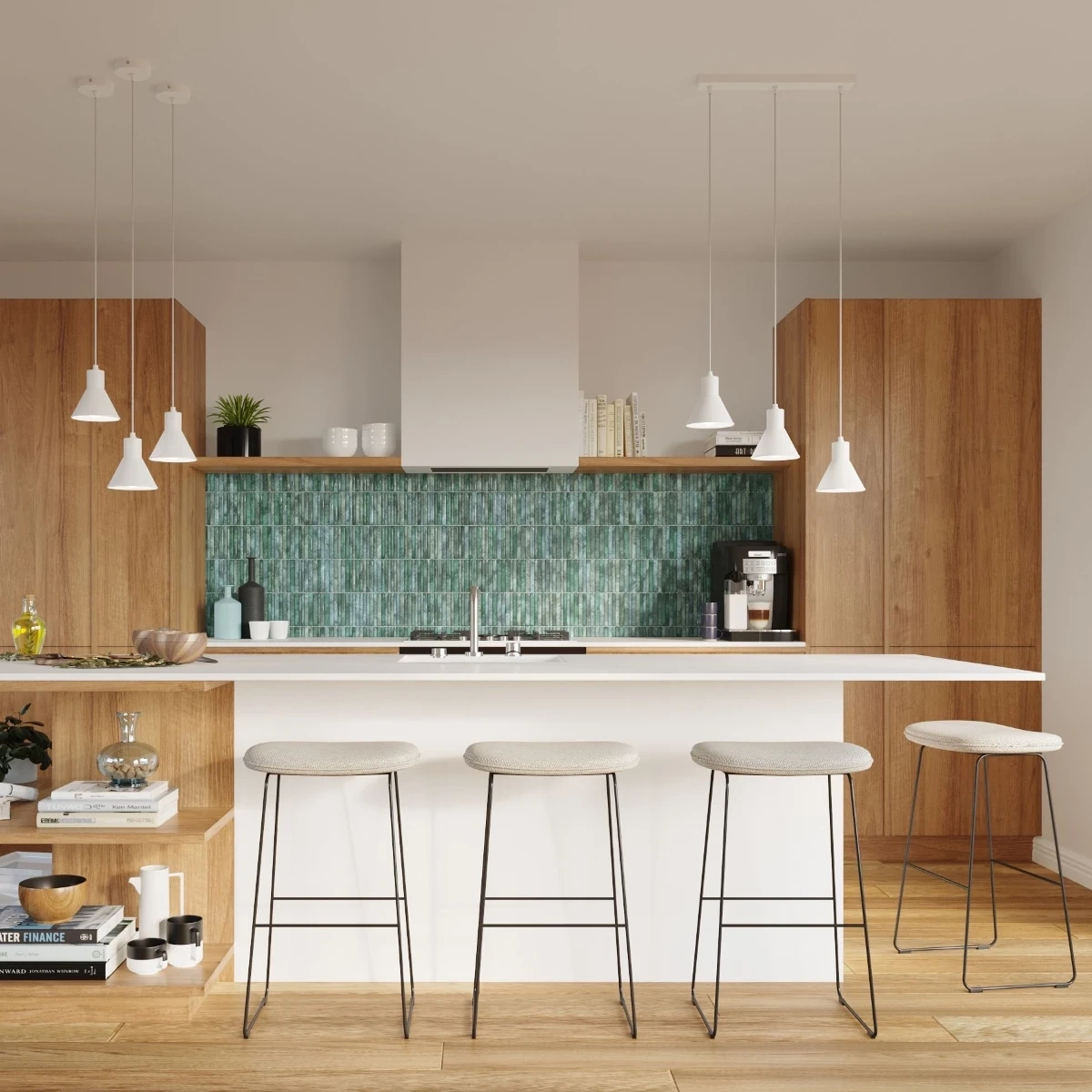 Hanglamp TALEJA 1 wit [E27]