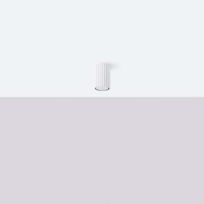 Plafondlamp KARBON 10 wit