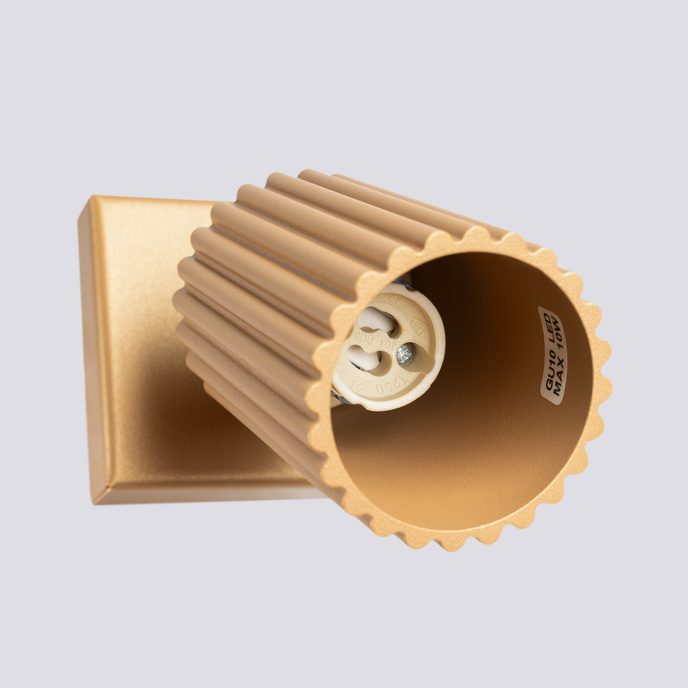 Wandlamp KARBON goud