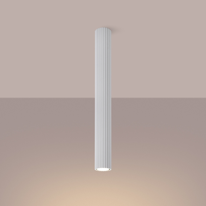 Plafondlamp KARBON 60 wit