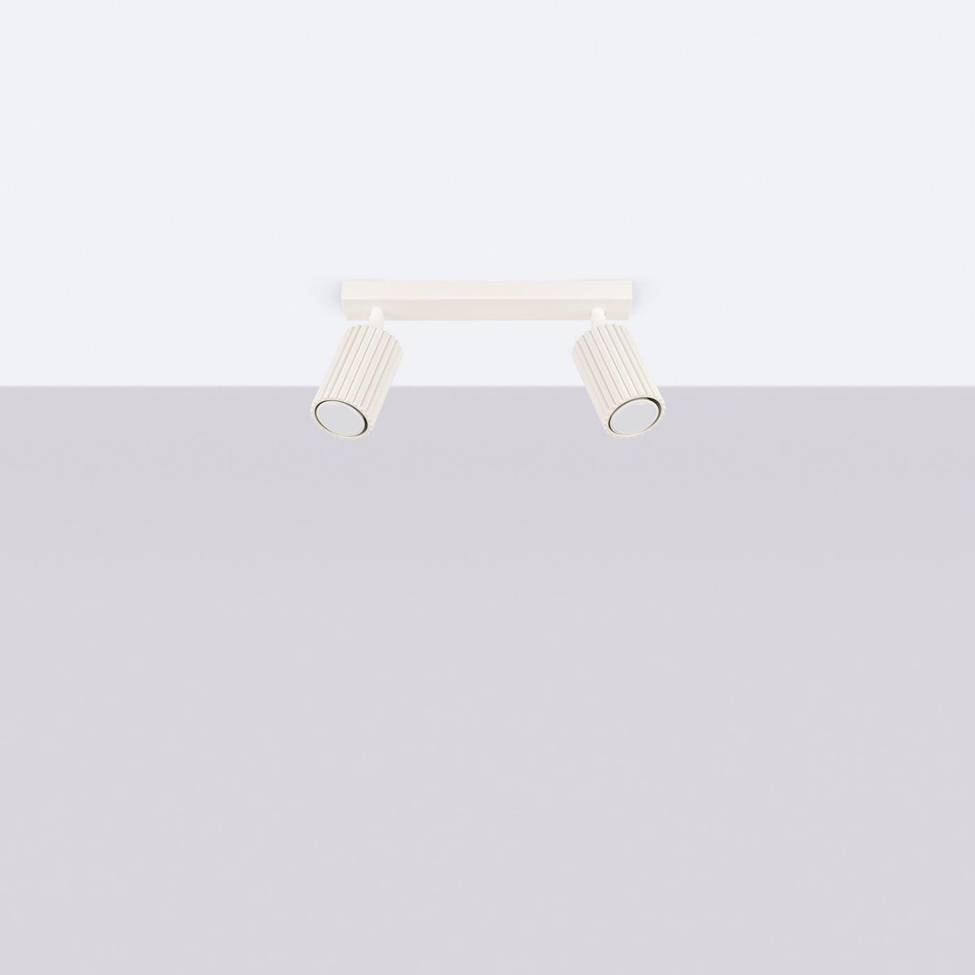 Plafondlamp KARBON 2 beige