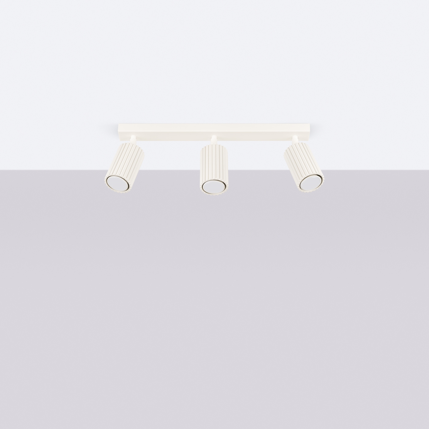 Plafondlamp KARBON 3L beige