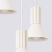Hanglamp ESTRIA 3P beige