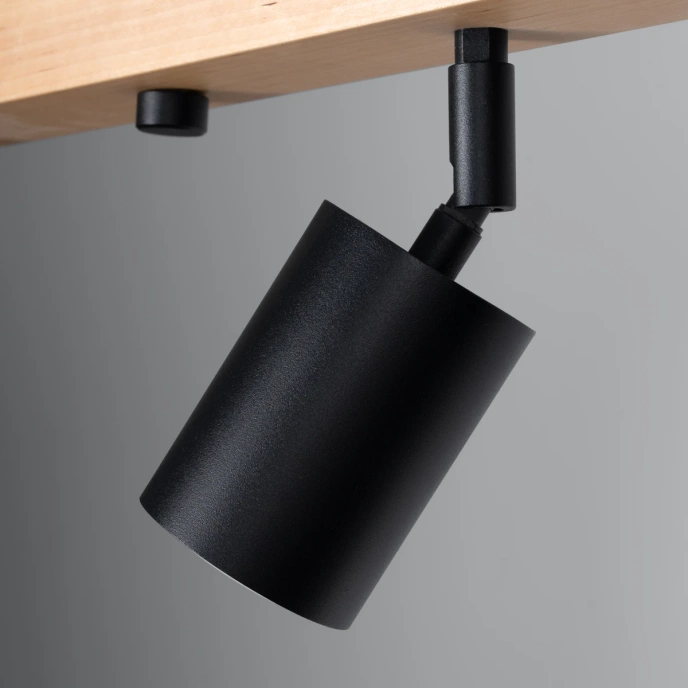 Plafondlamp VERDO 4 zwart