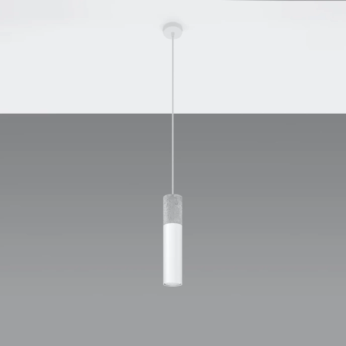 Hanglamp BORGIO 1 wit