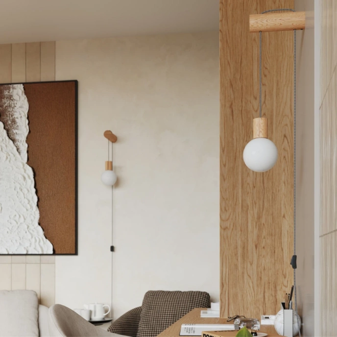 Wandlamp NIBMI G9 met schakelaar