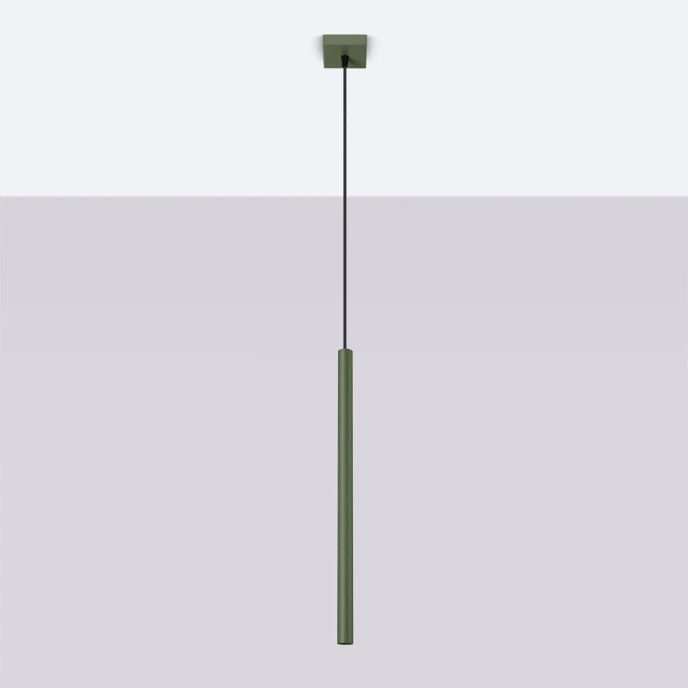 Hanglamp PASTELO 1 olijfgroen