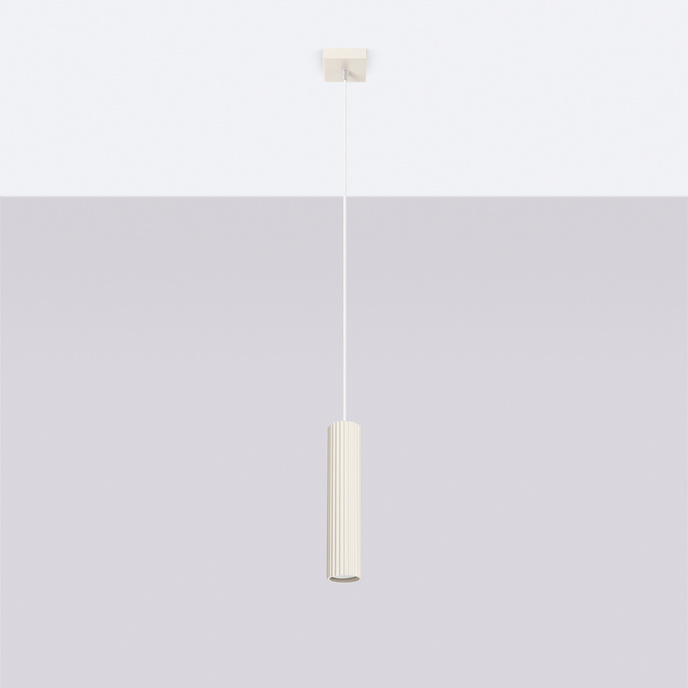 Hanglamp KARBON 1 beige