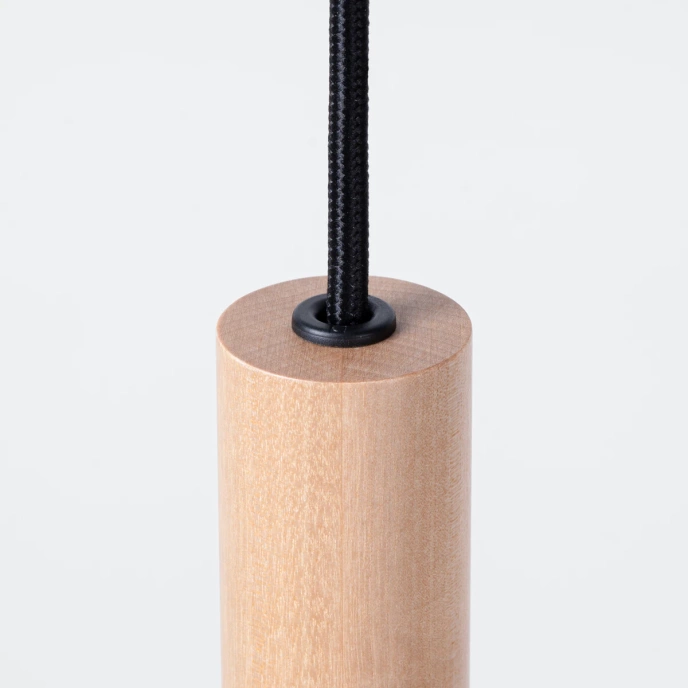 Hanglamp PASTELO 3L hout