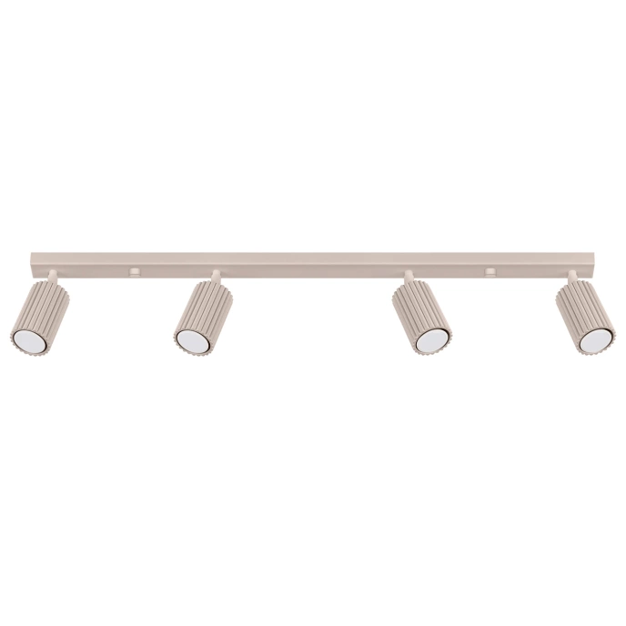 Plafondlamp KARBON 4L taupe