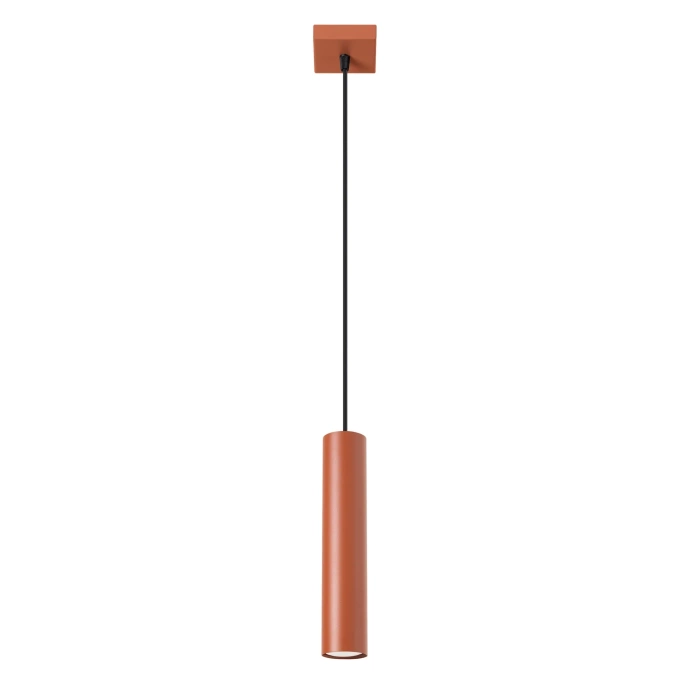 Hanglamp LAGOS 1 rood oker