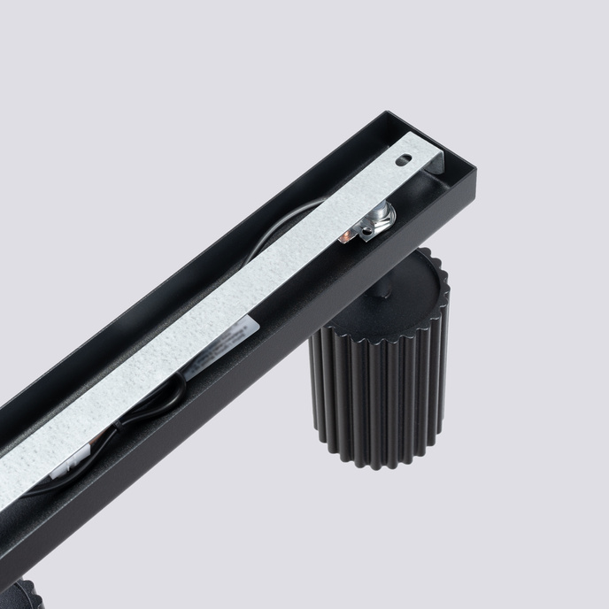 Plafondlamp KARBON 4L zwart