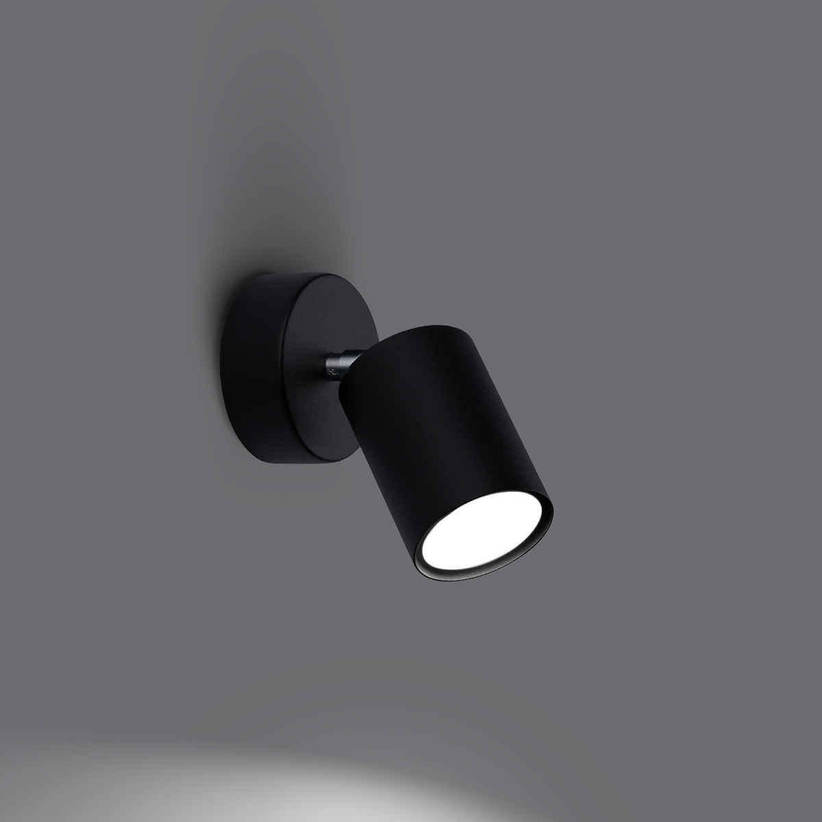 Wandlamp LEMMI 1 zwart