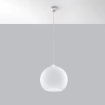 Hanglamp BALL wit